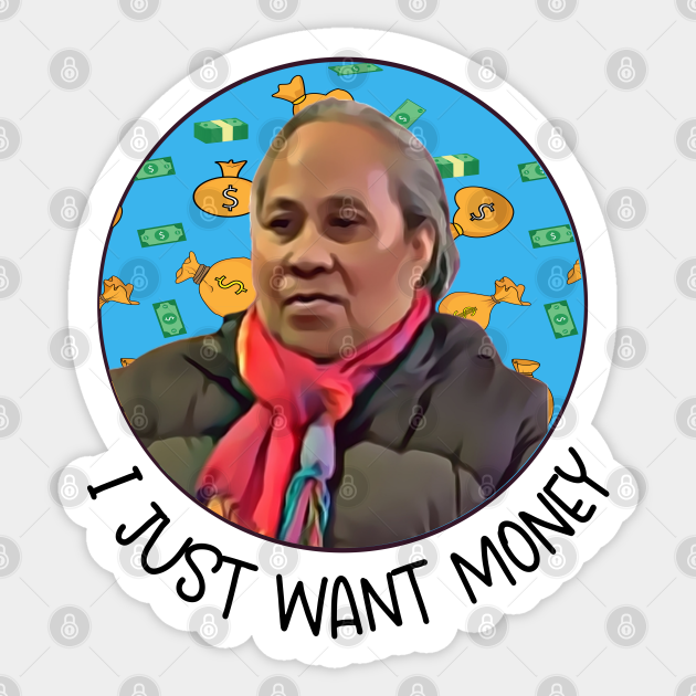Funny 90 Day Fiance Fan Gift Asuelu's Mom Money 90 Day Fiance Sticker TeePublic